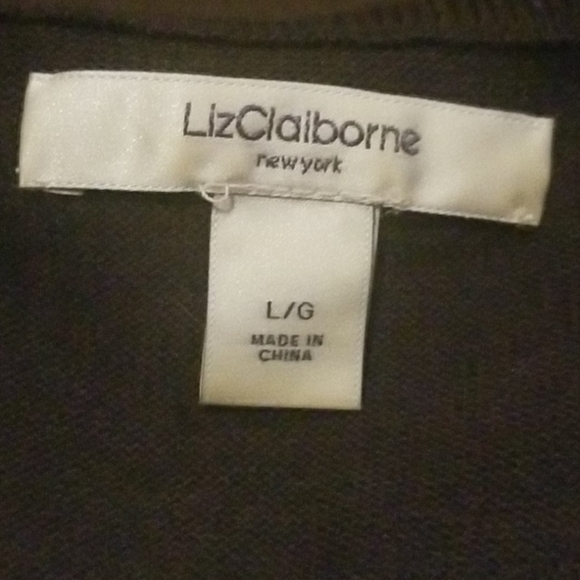 Liz Claiborne women's pullover striped sweater - Picture 3 of 8